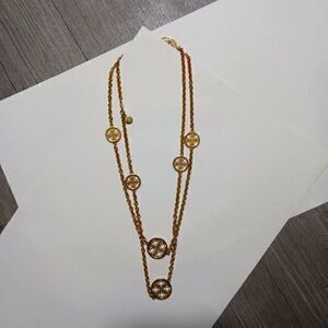 Michael Kors Heritage Monogram Necklace
